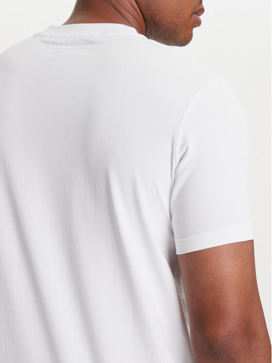 KARL LAGERFELD KARL LAGERFELD Tričko 755042 553235 Biela Regular Fit