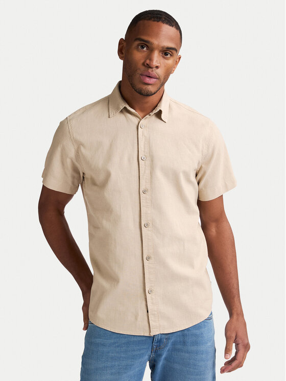 Petrol Industries Petrol Industries Camicia M-1050-SIS414 Beige Regular Fit