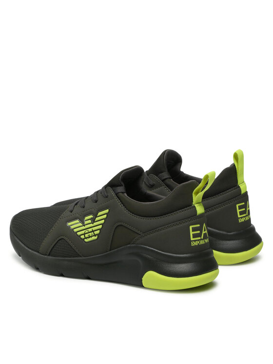 EA7 Emporio Armani EA7 Emporio Armani Sneakersy X8X056 XCC56 Q211 Zelená