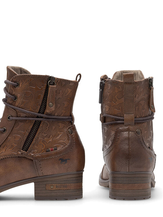 Mustang Mustang Botine 1229-508 Maro