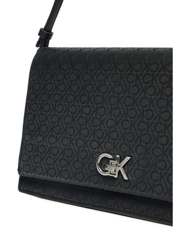 Calvin Klein Calvin Klein Τσάντα Ck Elongated Shoulder Bag_Mono K60K613139 Μαύρο