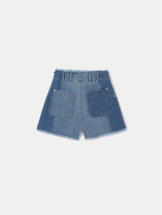 Mayoral Mayoral Kratke traperice 6270 Plava Relaxed Fit