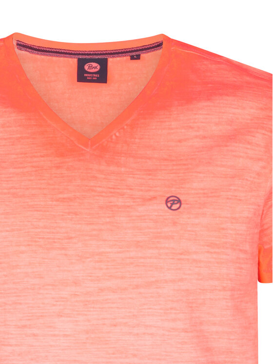 Petrol Industries Petrol Industries T-Shirt M-1050-TSV662 Oranžová Regular Fit