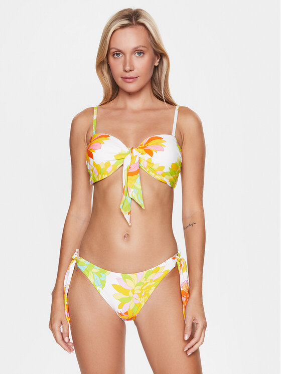 Seafolly Seafolly Bikini partea de jos Palm Springs 40683-703 Galben