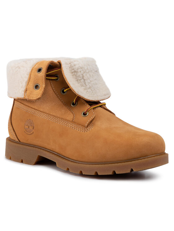 teddy fleece fold down timberland