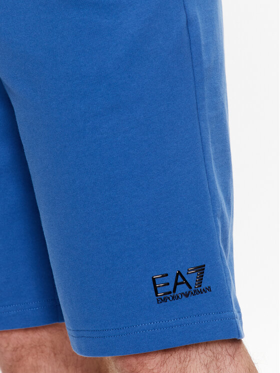 EA7 Emporio Armani EA7 Emporio Armani Спортни шорти 8NPS02 PJ05Z 1538 Син Regular Fit
