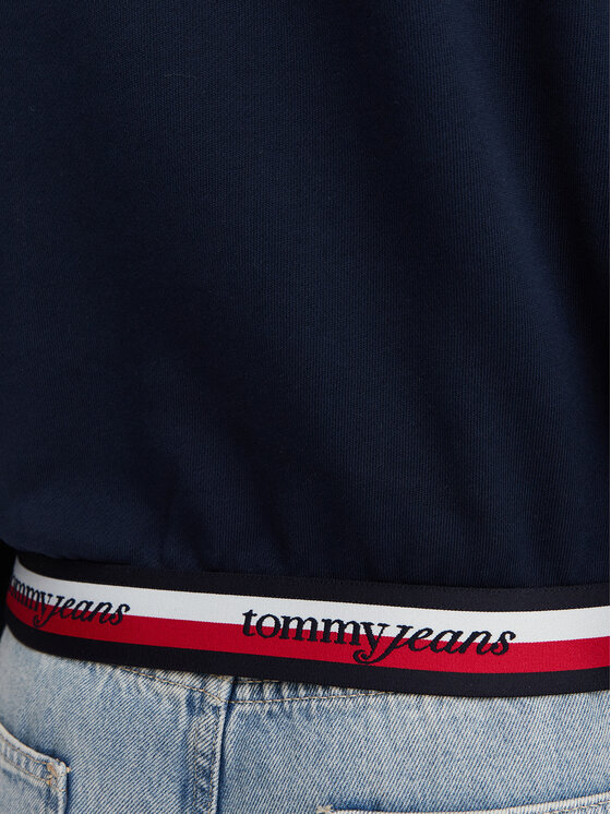 Tommy Jeans Tommy Jeans Sweatshirt DW0DW23144 Dunkelblau Regular Fit