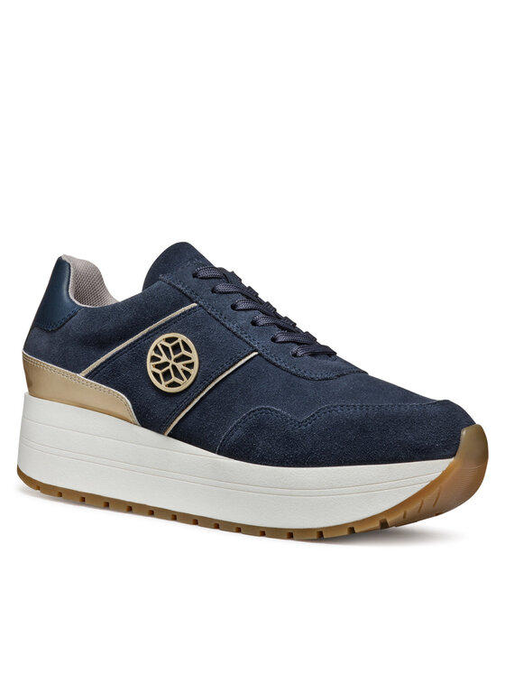 Geox Geox Snīkeri D New Kency D55MZA 022BN CF42L Tumši zils