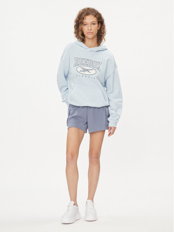 Reebok Μπλούζα Classics Big Logo IL4635 Γαλάζιο Relaxed Fit | Modivo.gr