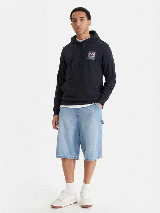 Billabong Billabong Bluză Stamp EBYSF00186 Negru Regular Fit