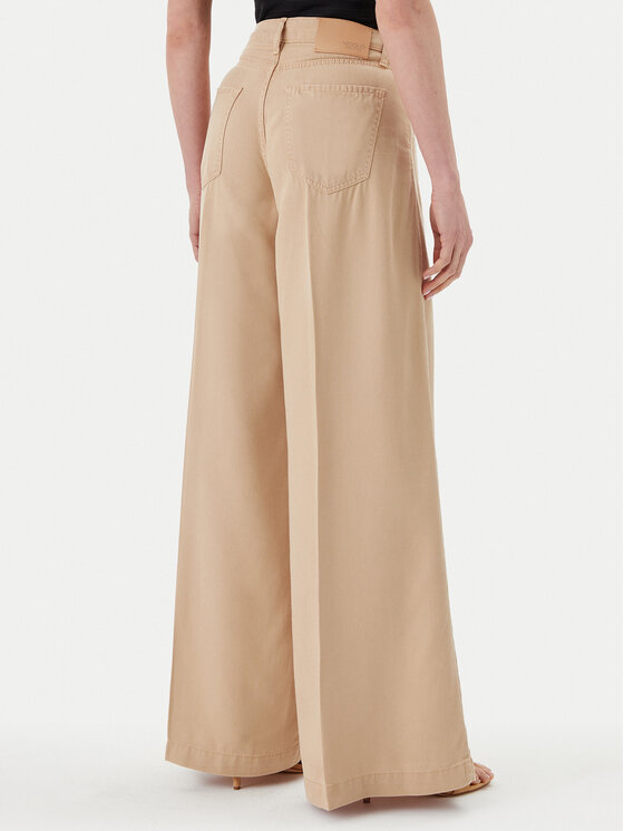 ViCOLO ViCOLO Blugi DD5043 Bej Wide Leg