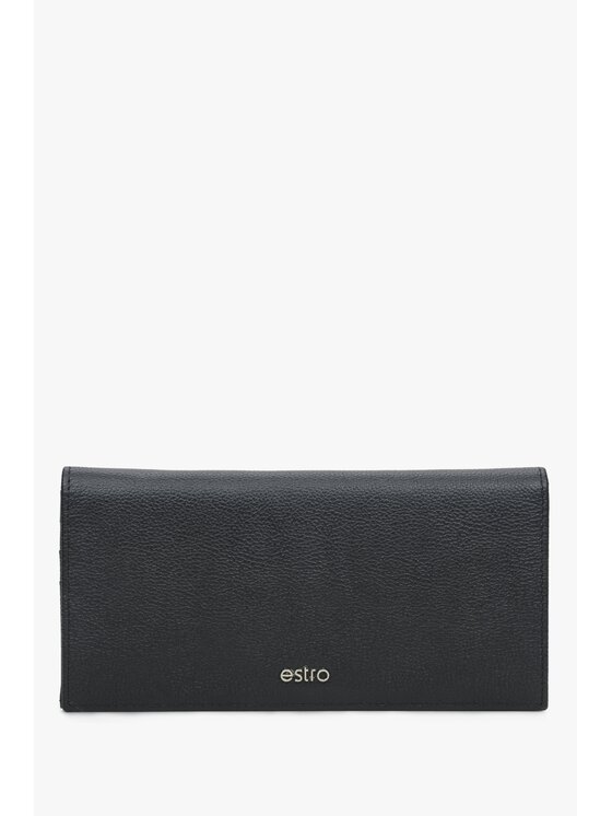 Estro Estro Μεγάλο Πορτοφόλι Ανδρικό ER00114458 Μαύρο