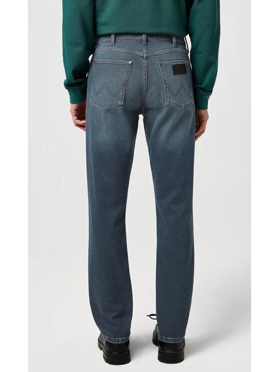 Wrangler Wrangler Jeansy Larston Niebieski Slim Fit