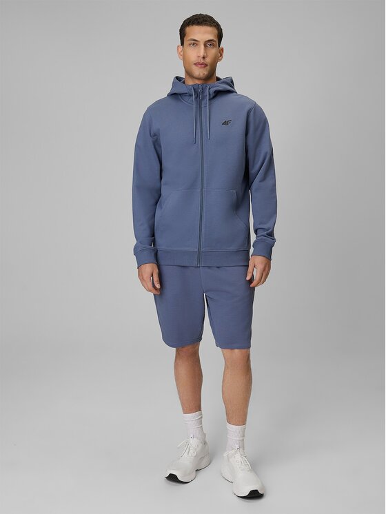 4F 4F Felpa 4FRSS26TSWSM3106-32S Blu scuro Regular Fit