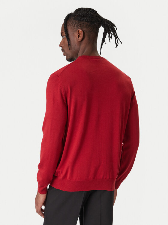 BOSS BOSS Pullover Baram 50476363 Rot Regular Fit