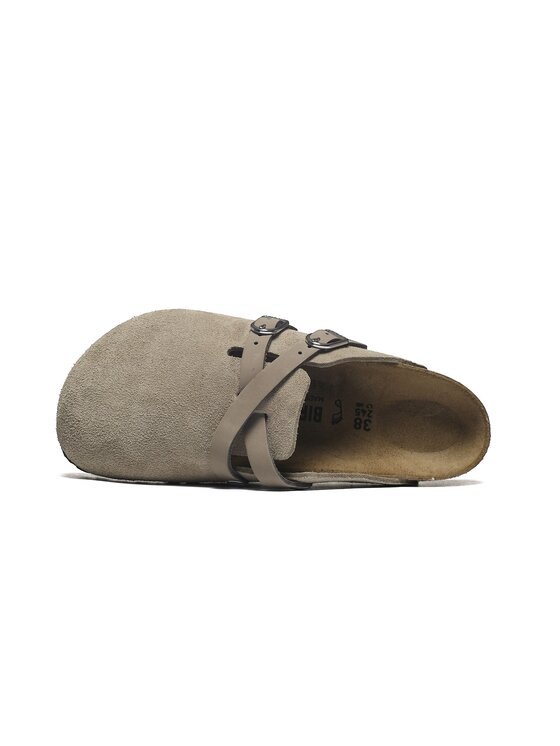 Birkenstock Birkenstock Klapki Blair Suede Leather Women Zielony