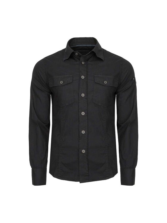 Brandit Brandit Koszula 4005.2 Czarny Regular Fit