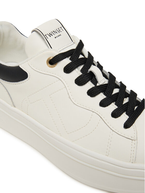 TWINSET TWINSET Sneakersy 252TCP024 Bílá