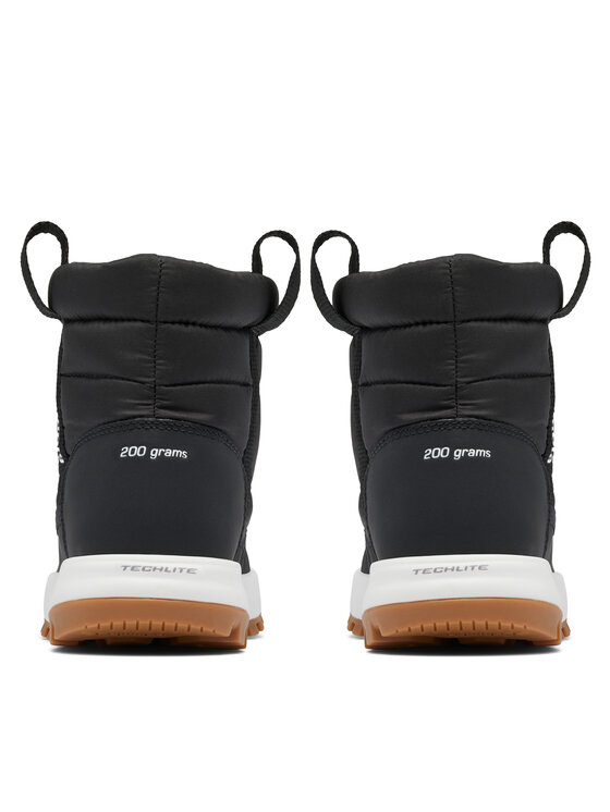 Columbia Columbia Μπότες Χιονιού Youth Snowtrot Mid 2078911 Μαύρο