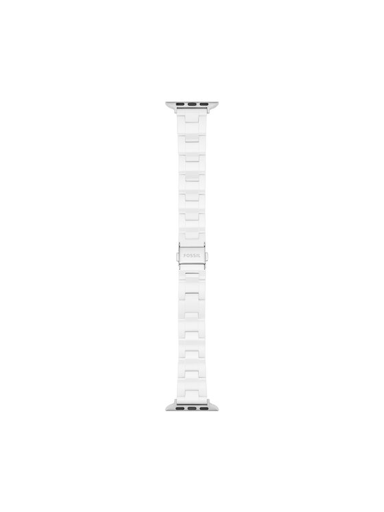 Fossil Fossil Cinturino di ricambio per Apple Watch S380005 Argento