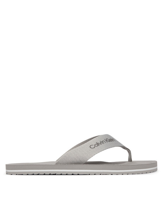 Calvin Klein Calvin Klein Flip-flops Logo Webbing Strap HM0HM02106 Szürke