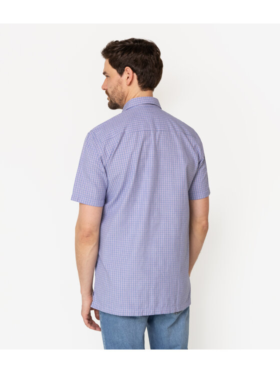 Lee Cooper Lee Cooper Koszula REVIO2 KL14 Fioletowy Regular Fit