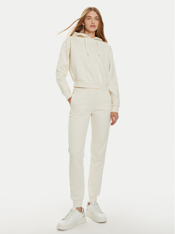 Guess Guess Μπλούζα V4BQ00 KC5O0 Μπεζ Regular Fit