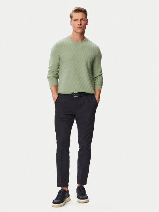 BOSS BOSS Пуловер H-Lofranco 50565565 Каки Regular Fit