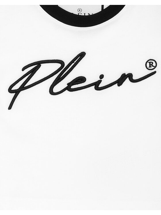 PHILIPP PLEIN PHILIPP PLEIN T-Shirt 28149 Biały Regular Fit