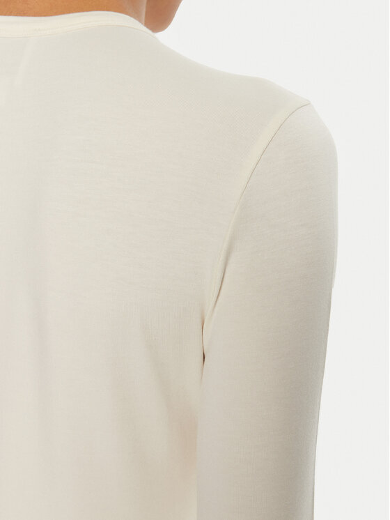 Calvin Klein Calvin Klein Μπλουζάκι K20K207745 Εκρού Regular Fit