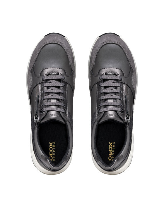 Geox Geox Сникърси D Bulmya D36NQB 054AJ C9F1G Сив