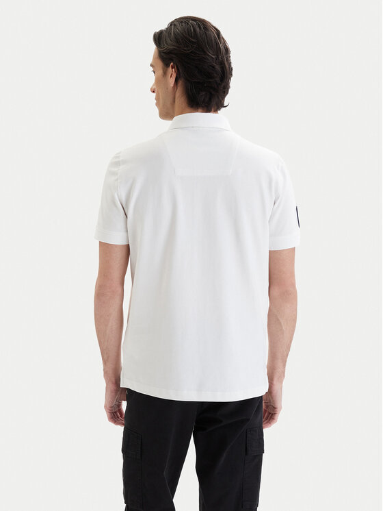 Aeronautica Militare Aeronautica Militare Polokošeľa 261PO1927UP00191 Biela Regular Fit