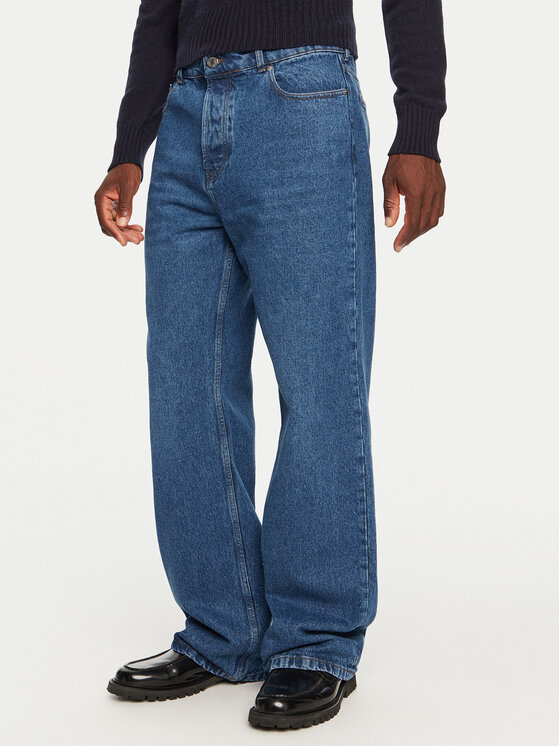 AMI PARIS AMI PARIS Jeans HTR450.DE0031 Dunkelblau Large Fit