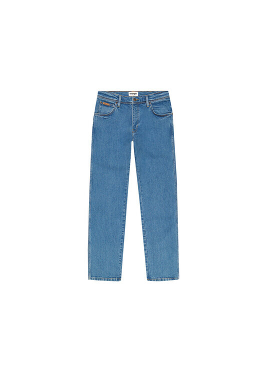 Wrangler Wrangler Jeansy TEXAS SLIM Niebieski Slim Fit