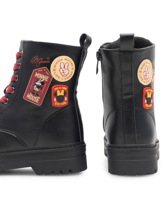 Mickey&Friends Mickey&Friends Schnürstiefeletten AW23-30DSTC Schwarz