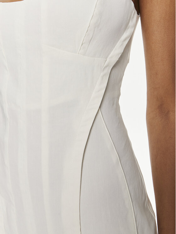 PINKO Pinko Hétköznapi ruha 102866 A0IM Ekru Slim Fit