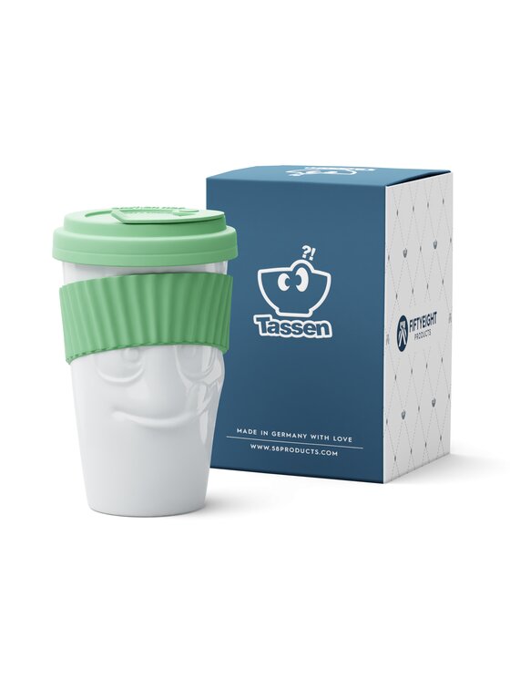 58 products 58 products Kubek podróżny "To Go" - Mint Biały