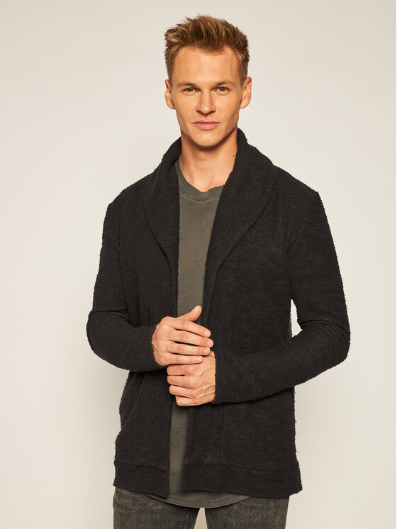 Rage Age Rage Age Cardigan Purify 2 Nero Regular Fit