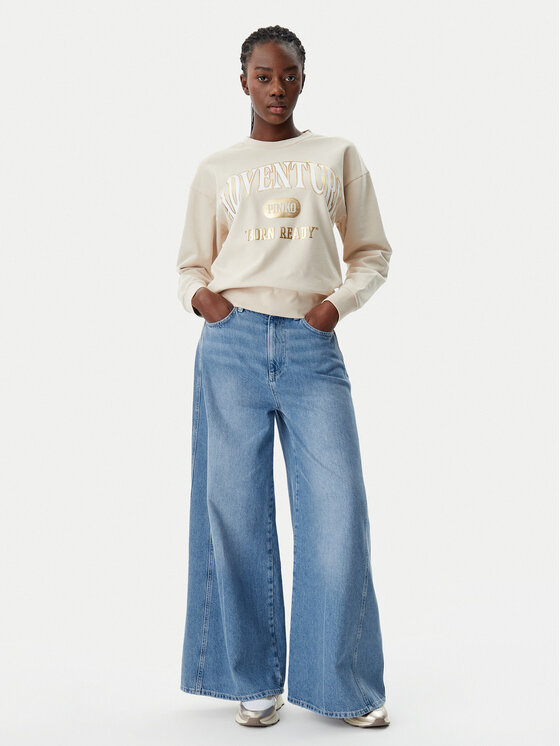 PINKO PINKO Світшот 104618 A2CZ C03 Бежевий Regular Fit