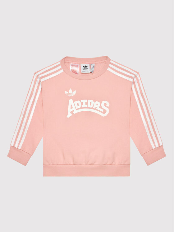 Gyerek Pulóver adidas, Méret: 164 - 13/14Y, Rózsaszín, Graphic HC4559