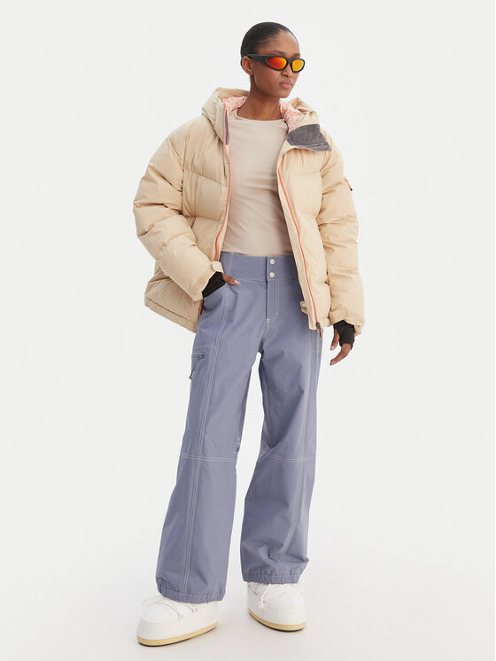 Roxy Roxy Pantaloni da snowboard Chloe Kim ERJTP03262 Blu Relaxed Fit