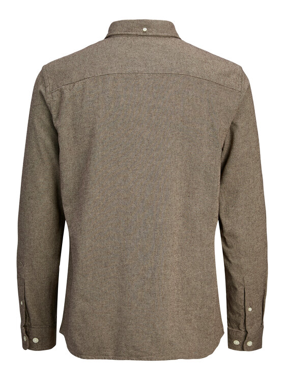 Jack&Jones Jack&Jones Krekls Blubrook 12282353 Bēšs Regular Fit