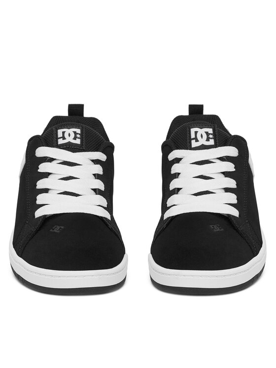 DC DC Снікерcи COURT GRAFFIK ADBS100207-BKW Чорний
