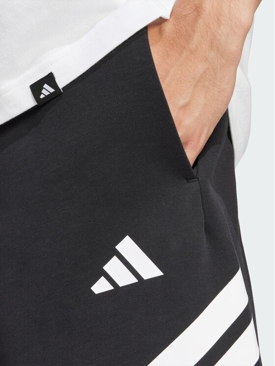 adidas adidas Szorty materiałowe 147667 Czarny Regular Fit