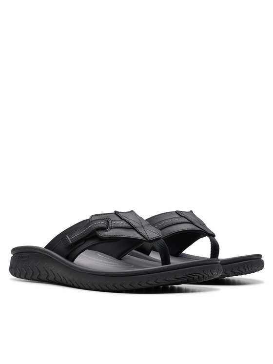 Clarks Clarks Žabky Wesley Sun 26176988 Čierna