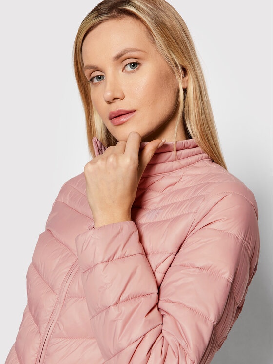 4F 4F Kurtka przejściowa H4Z21-KUDP002 Różowy Slim Fit