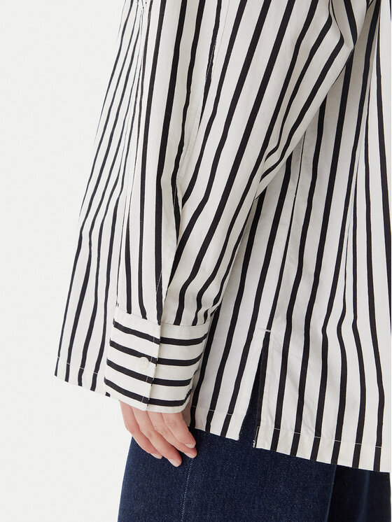 Mustang Mustang Camicia Salinas 1016729 Écru Oversize