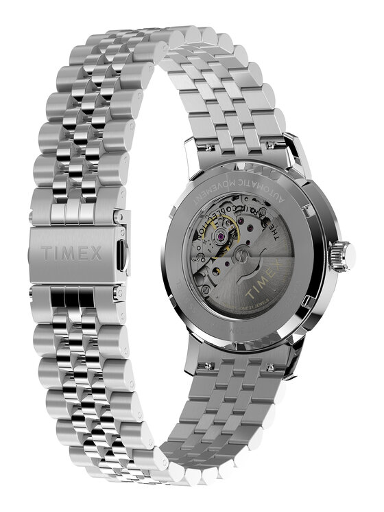 Timex Timex Zegarek TW2W93200 Srebrny