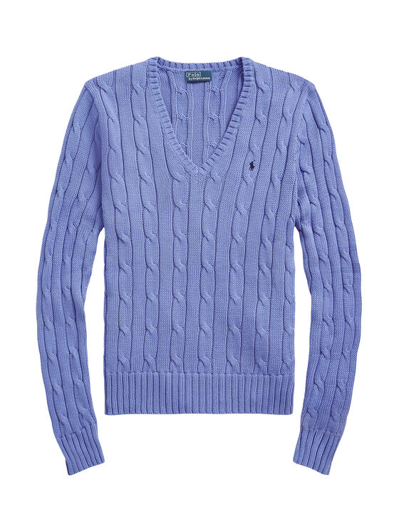 Polo Ralph Lauren Polo Ralph Lauren Sweter 211971870005 Błękitny Slim Fit