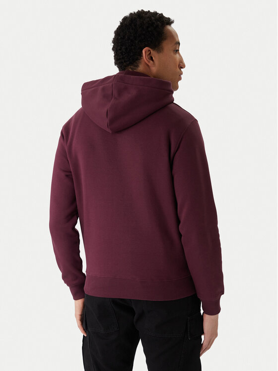 Alpha Industries Alpha Industries Bluza Basic 178312 Bordowy Regular Fit
